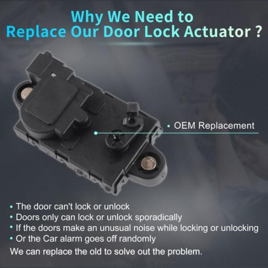 Left Right Door Lock Actuator TWO  for Hyundai Sonata 99-05 No9575538000