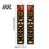 Party Hanging Decoration Halloween Porch Sign Banner, Pumpkin Ghost Awning Wall Decorative Accessory Door Decoration, Front Wreath Banner Yard Festive