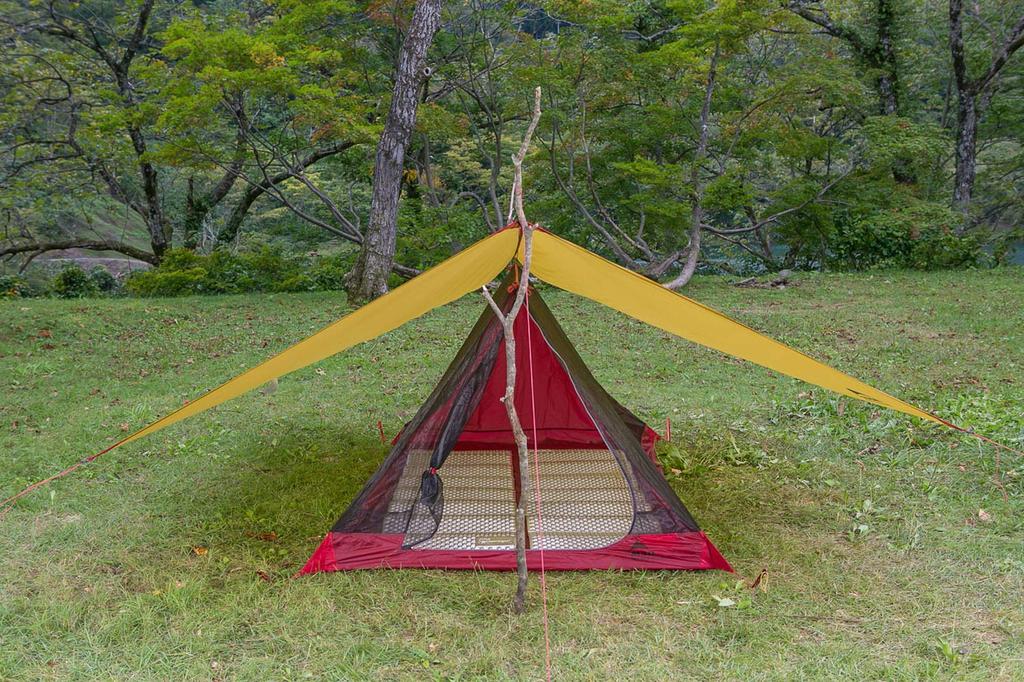 MSR Outdoor Tarp Thru Hiker 100 Wing Mountain Climbing японский 37017 (для 2-3 человек) [Подлинный продукт]