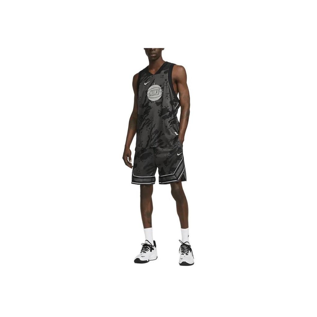 Nike Dri-FIT ADV Sports Series Logo Embroidered Tie-Dye Moisture-Wicking Breathable Straight-Leg Basketball Pants Men Pants Black DX0330-010