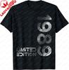 Limited Edition 1989 Unisex Unisex Tshirt Custom Printed Graphic T Shirts Unisexs Fashion Streetwear Clothing Cotton Short Sleeve