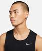 NIKE Dri-Fit Miler Running Tank M - Black:Reflective Silver / Dv9322-010