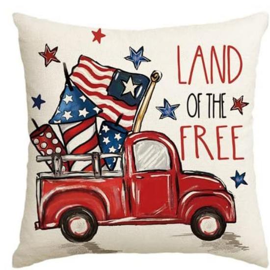 

New Pillowcase Striped Dwarf Dwarf Sofa Living Room Bedroom Decor Linen Cushions 45 * 45Cm linen single-sided without core