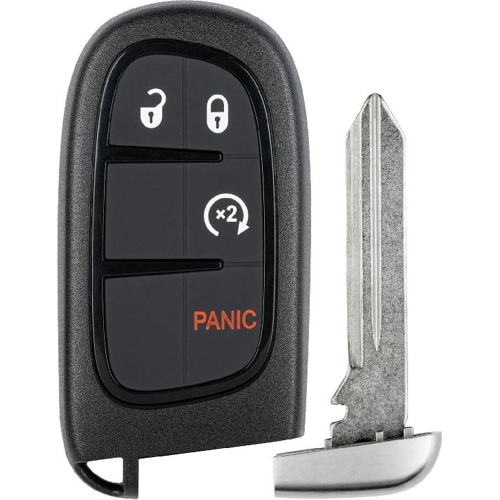 Key Fob Replacement for 2013-2018 Dodge Ram 1500 2500 3500 Car Keyless Entry Remote Control, GQ4-54T GQ454T, 4 Buttons