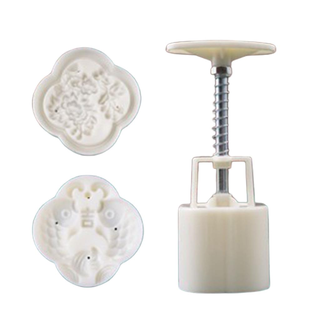Plastic Mooncake Stamps Fish Shape Mooncake Moulds DIY Hand Press Mooncake Cutters DIY Pastry Supplies for DIY Baking