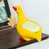 Self-draining Duck-shaped Soap Tray Keeps Soap Dry Ceramic Soap Dish Cartoon Duck Soap Box  Shower