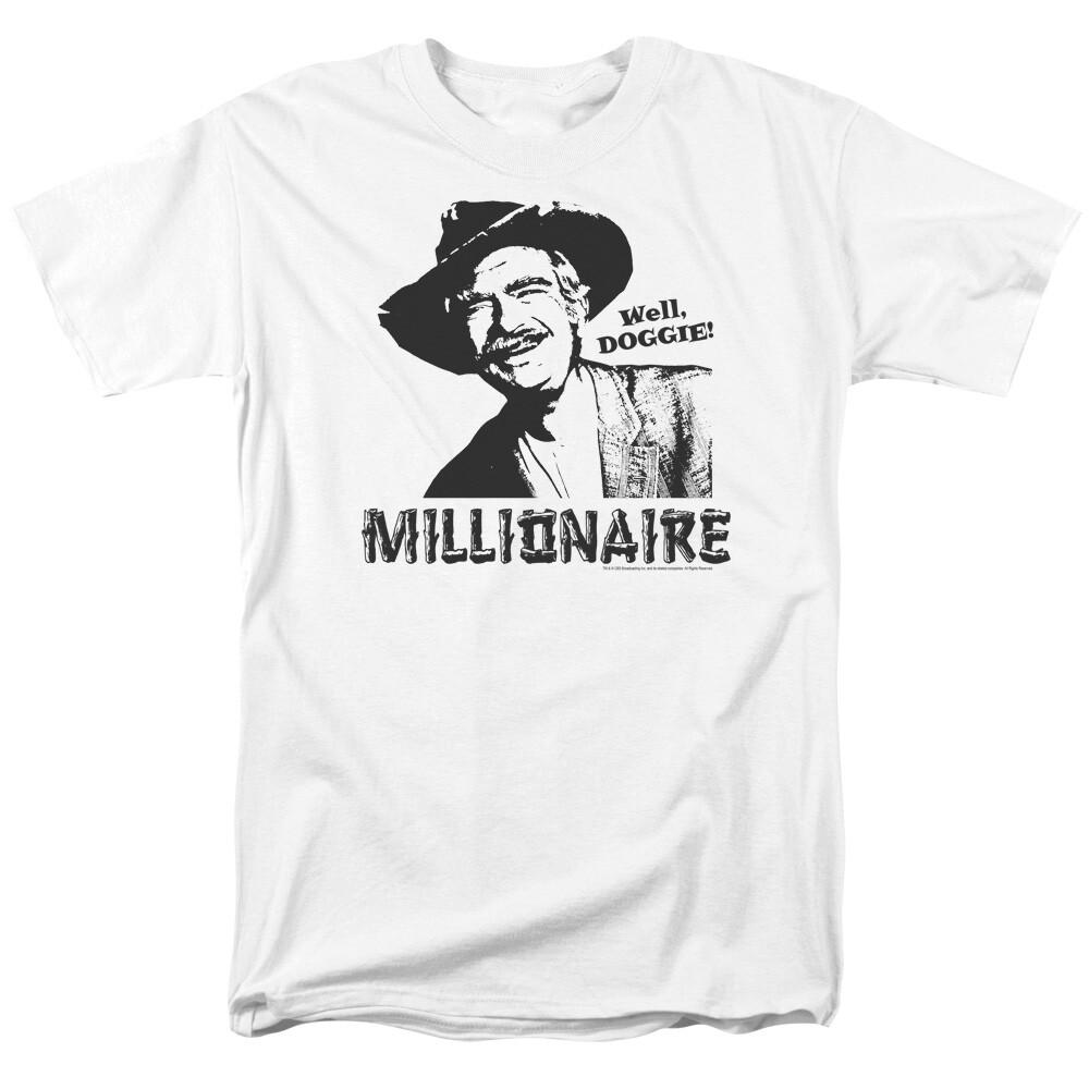 The Beverly Hillbillies Millionaire T Shirt Mens Licensed Classic TV White XXL