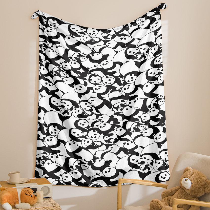 Cozy Throw Blanket Warm Soft Bedspread Underwater Ocean Theme Print Couch Bed Aquatic Nature Home Decor
