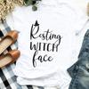 Women Lady Floral Truck Pumpkin Halloween Thanksgiving Print Womens Clothes Shirt T Tee For Tshirt Female