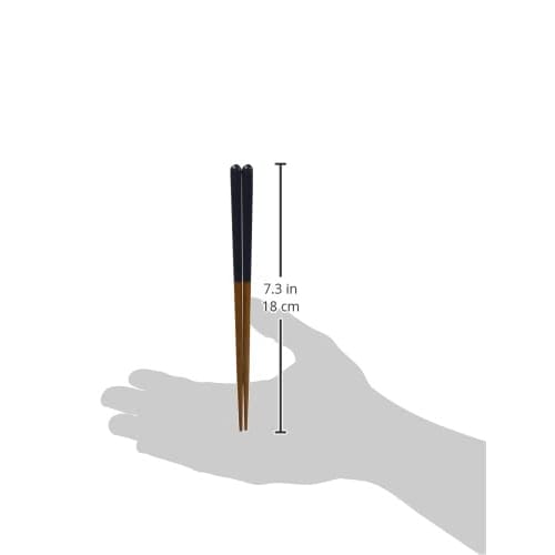 Ishida Kids' Washable Chopsticks, Half, 18cm, Blue, Dishwasher Safe, Non-Slip, 170598