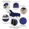 Waterproof Raincoat Dog Vest Rainy Dog Costumes Cover Dog Clothes with Hat Pet Rain Jacket Dustproof Reflective Strip