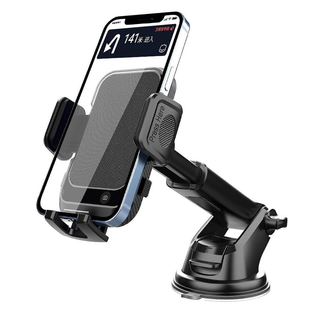 Car Phone Holder Mount Suction Cup Car Mount Phone Holder Multifunctional GPS-Mobile Cell Support for Most Type Cars