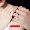 Women Fashion Creative Gifts Princess and Knight Couple Wedding Ring Men's and Women's Valentine's Day Gift A Pair of Open Rings