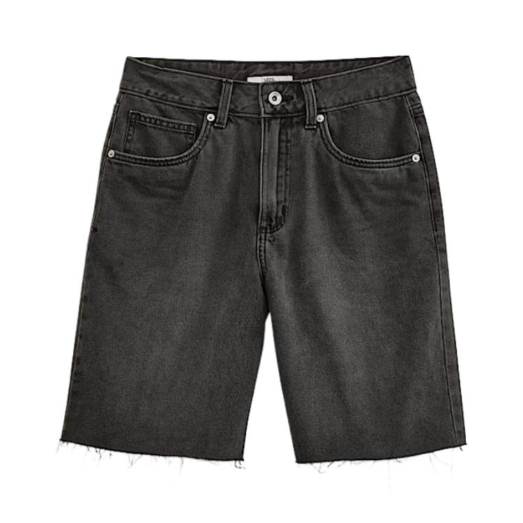 

Vans Sirelle Comfortable Versatile Fashionable Solid Color Denim Shorts Women shorts Black VN000MBJEMQ 29