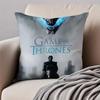 Fashion GGame Of Thrones TV icons Cushion Cover Pillowcase Antidustmite Invisible Zipper Short Plush Sofa Cushion