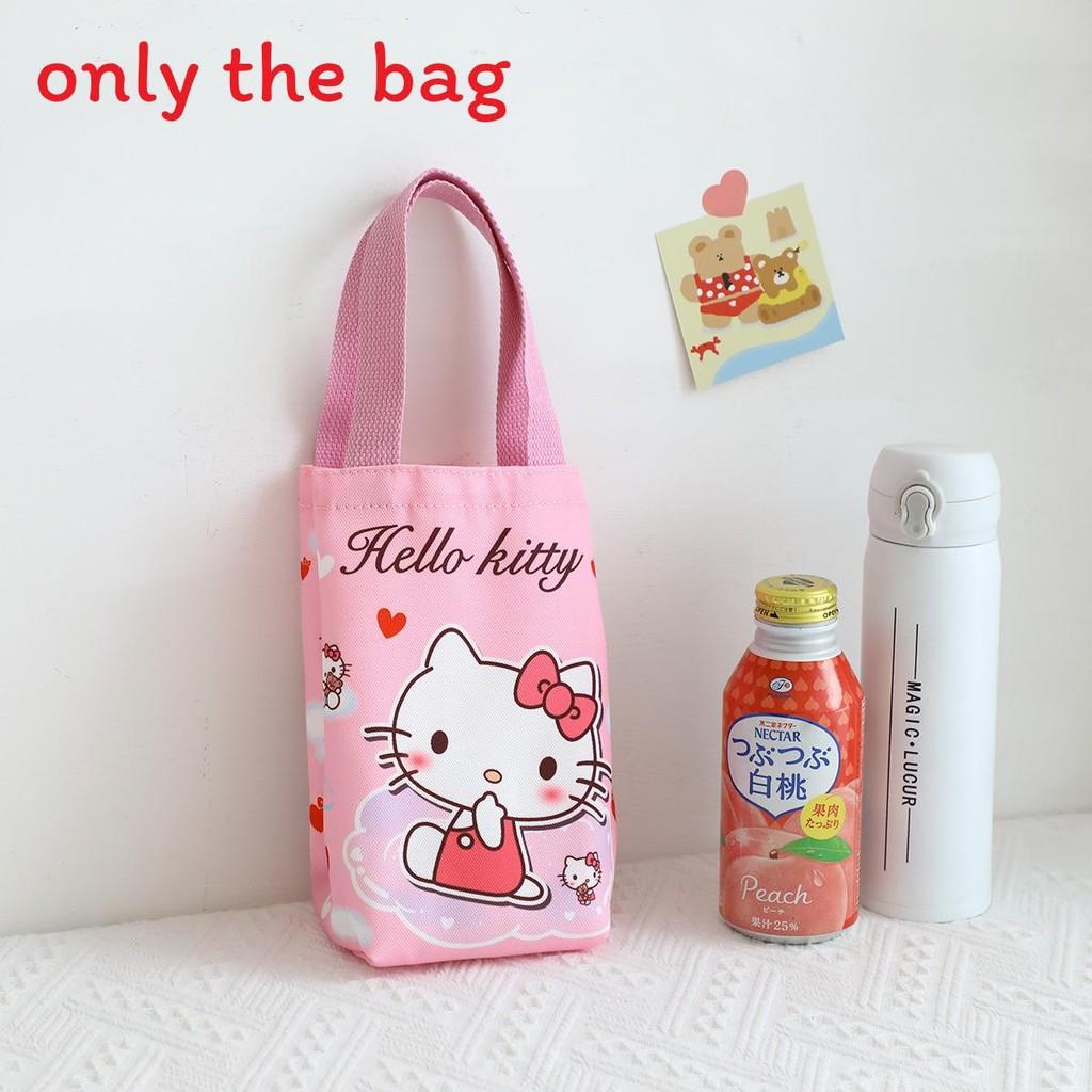 

Hello Kitty Cinnamoroll My Melody Pattern Cup Umbrella Canvas Storage Bag For Travel And Office Use Cloud KT,Small
