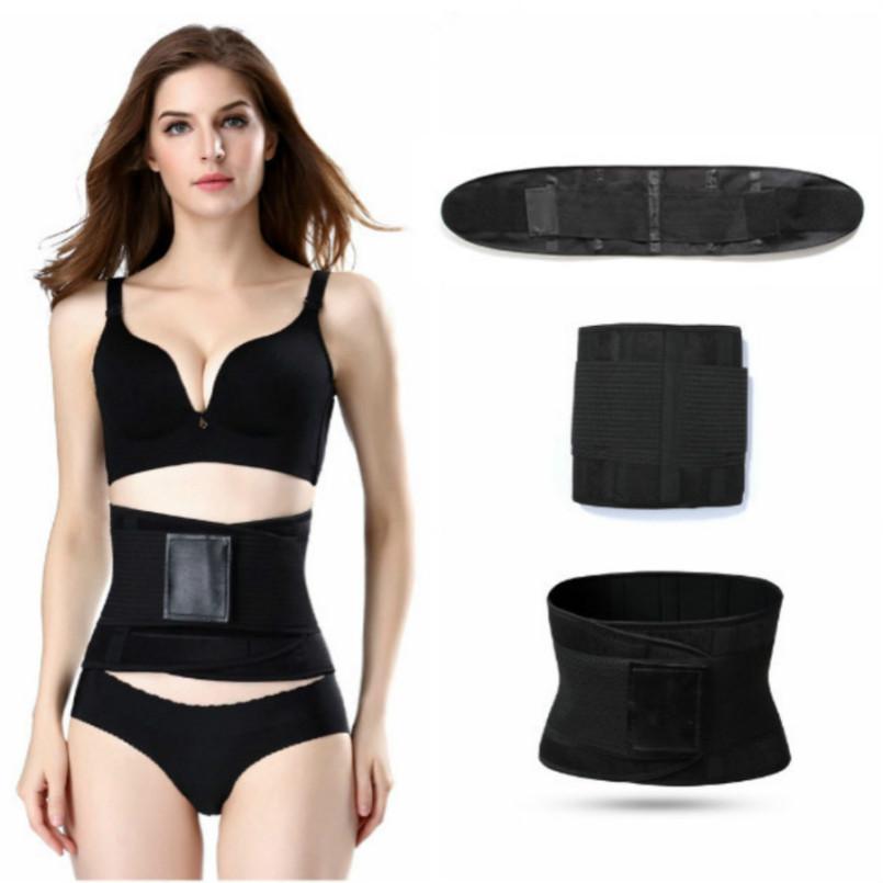 Womens Shaper Unisex Waist Cincher Trimmer Tummy Slimming Belt Body Shapers Latex Waist Trainer