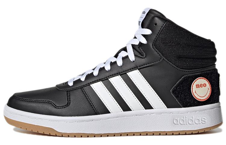 Adidas Hoops 2.0 Mid  Black White  GY7616 40⅔