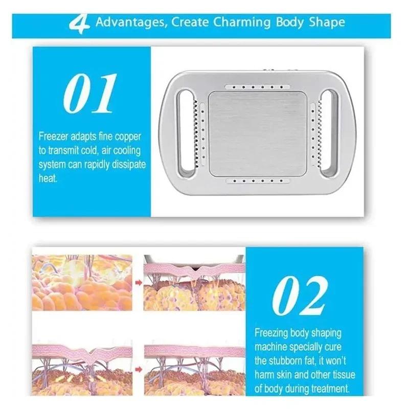 2025 Professional Cryolipolysis Fat Freezing Machine -8°C Body Slimming Weight Loss Device for Women