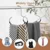 5-Pack Hat Storage Bags, Wardrobe Belt Hanger, Space-Saving Organizer for Closet, Scarf Storage Bags for Baseball Caps