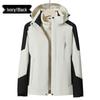 Unisex 3-in-1 Winterjas, Winddicht & Waterdicht, Fleece-gevoerd, Buiten Klimmen, 2-delige Set