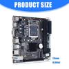 B75M-I Mini-ITX DDR3 RAMs Supported Motherboards With M.2 NVMe Supports LGA 1155 CPUs for Fast Data Transfer