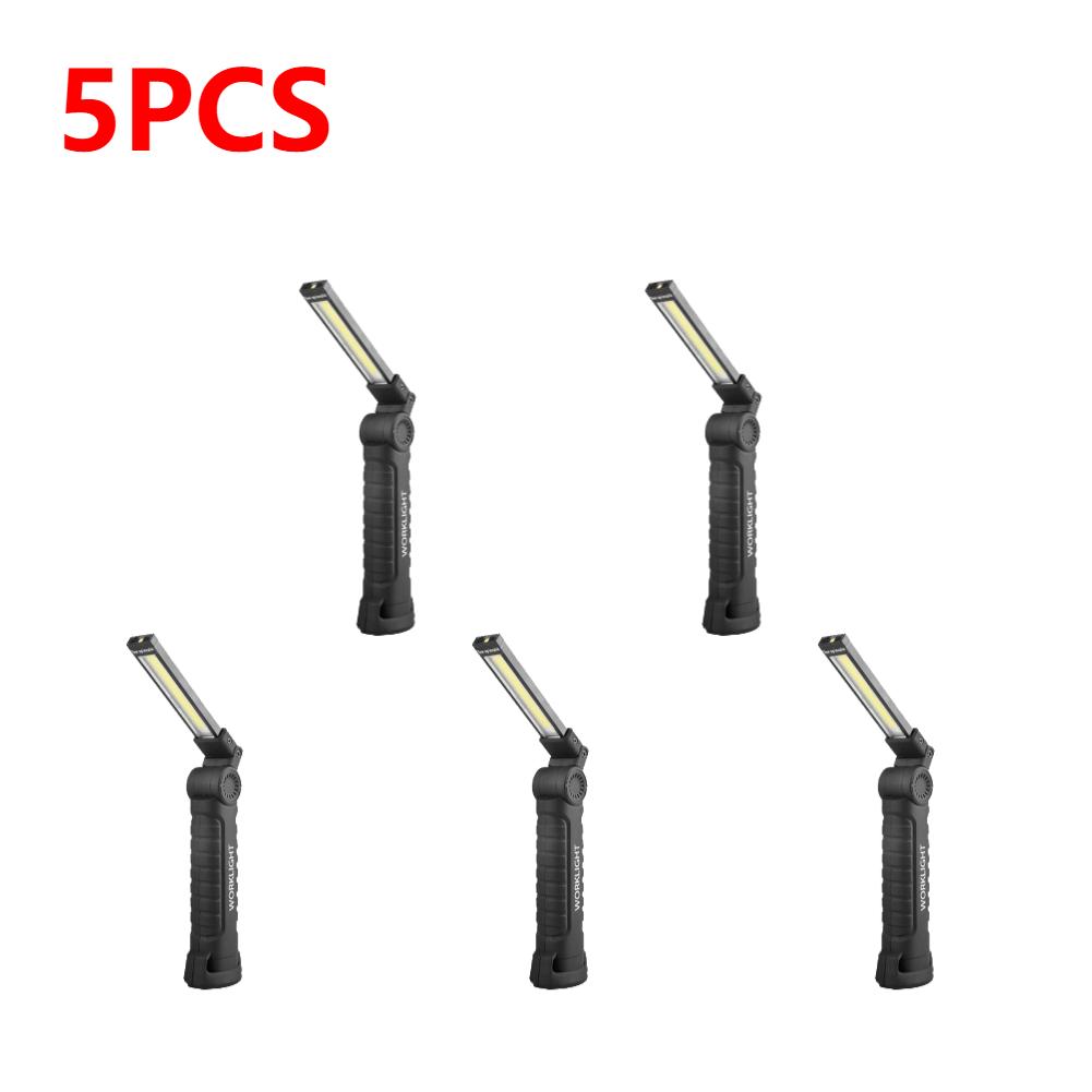 Multifunctional Folding Work Light Portable Rechargeable Flashlight Hook Magnetic Camping Light Outdoor Car Repair Emergency
