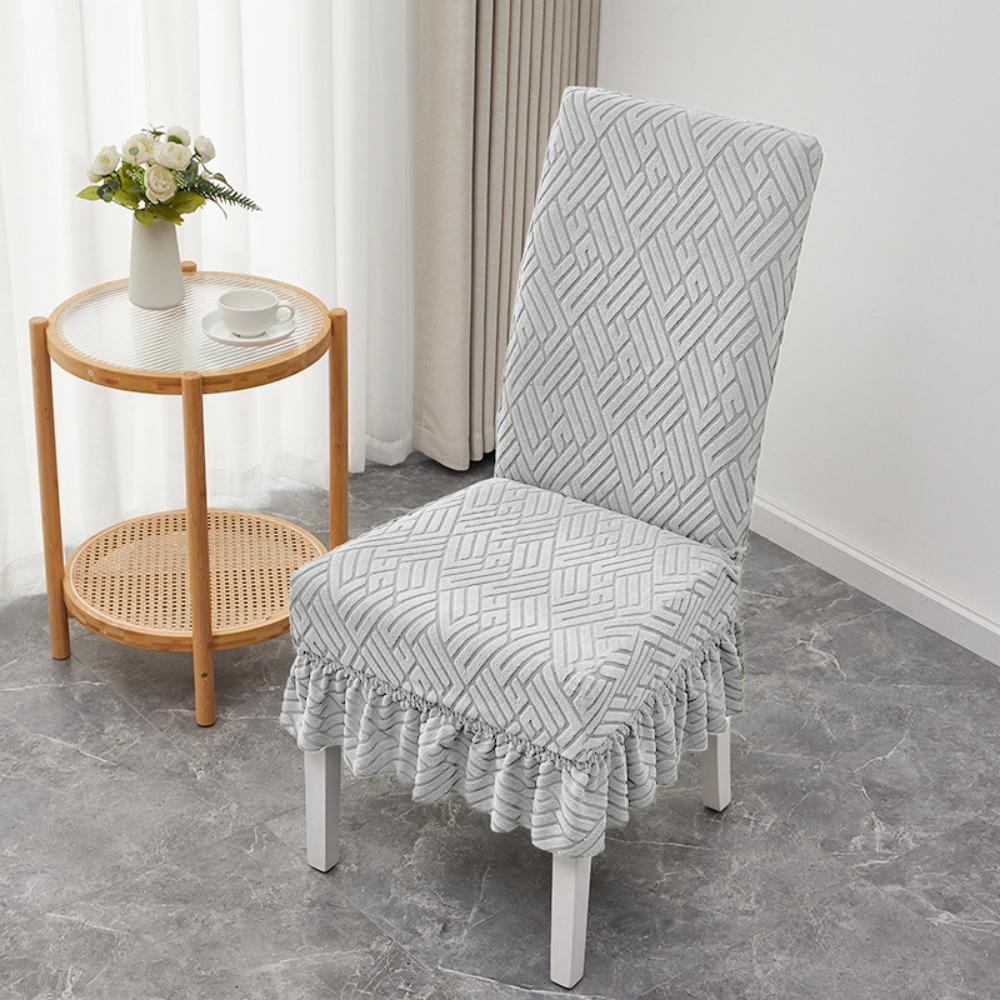 Stretchable Dining Chair Covers Thickened Universal Seat Covers for Chairs Stools with Backrest