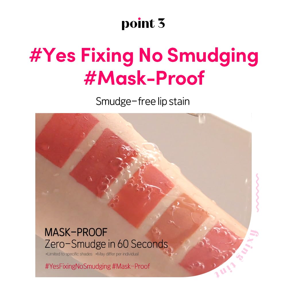ETUDE Fixing Tint Midnight Mauve Lip [Etude Official] (Cool/Summer) Tint, 4g, 1.0 Tube, Mask-Proof, Long-Lasting