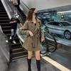 2024 Women's Spring Korean Style Trench Coat: Petite Mid-Length, British-Inspired High-End Outerwear