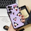 Fashion Cute Cartoon Pucca Phone Case For Samsung S26 S25 S24 FE S23 S22 S21 Plus S20 Ultra Note20Ultra Black Soft Shell
