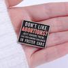 Trendy Alphabet Series Badge – Fun & Colorful Brooch Pin for Backpack Decoration