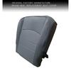 For Dodge Ram 1500 2500 3500 2013 2014 2015 - 2018 Driver Bottom Fabric Seat Cover Replacement Gray