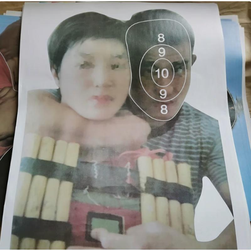 Hostage Training Target Paper