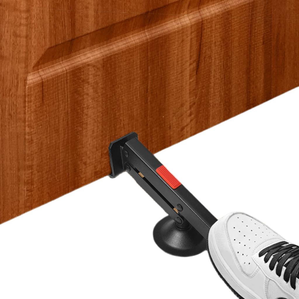 Metal Swivel Lift Tools Multifunctional Foot-Operated Door Lifter 360° Rotating Door Panel Elevator for Door Installation Gadget