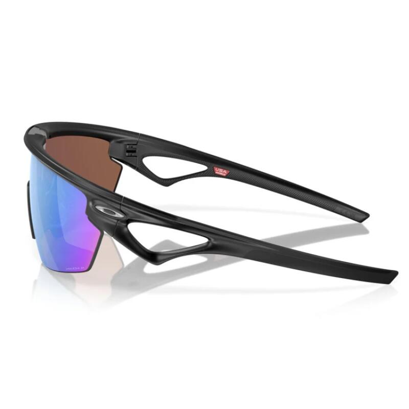 Oakley Solid Shape TR/Memory Plastic Irregular Sunglasses Unisex Couple Black