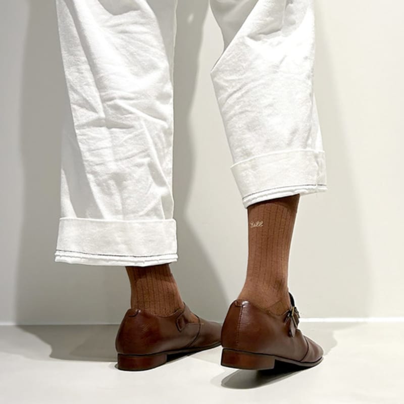 YELLOWSOCKS YELL GOLGI BROWN