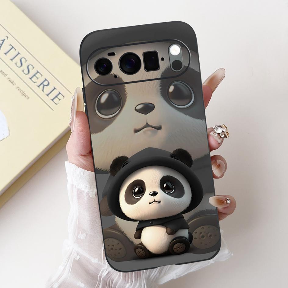 For Google Pixel 10 Case Pixel 10 Pro Cover Cute Rabbit Panda Cat Soft Silicone Matte Phone Cases For Google Pixel10 Pro XL Etui