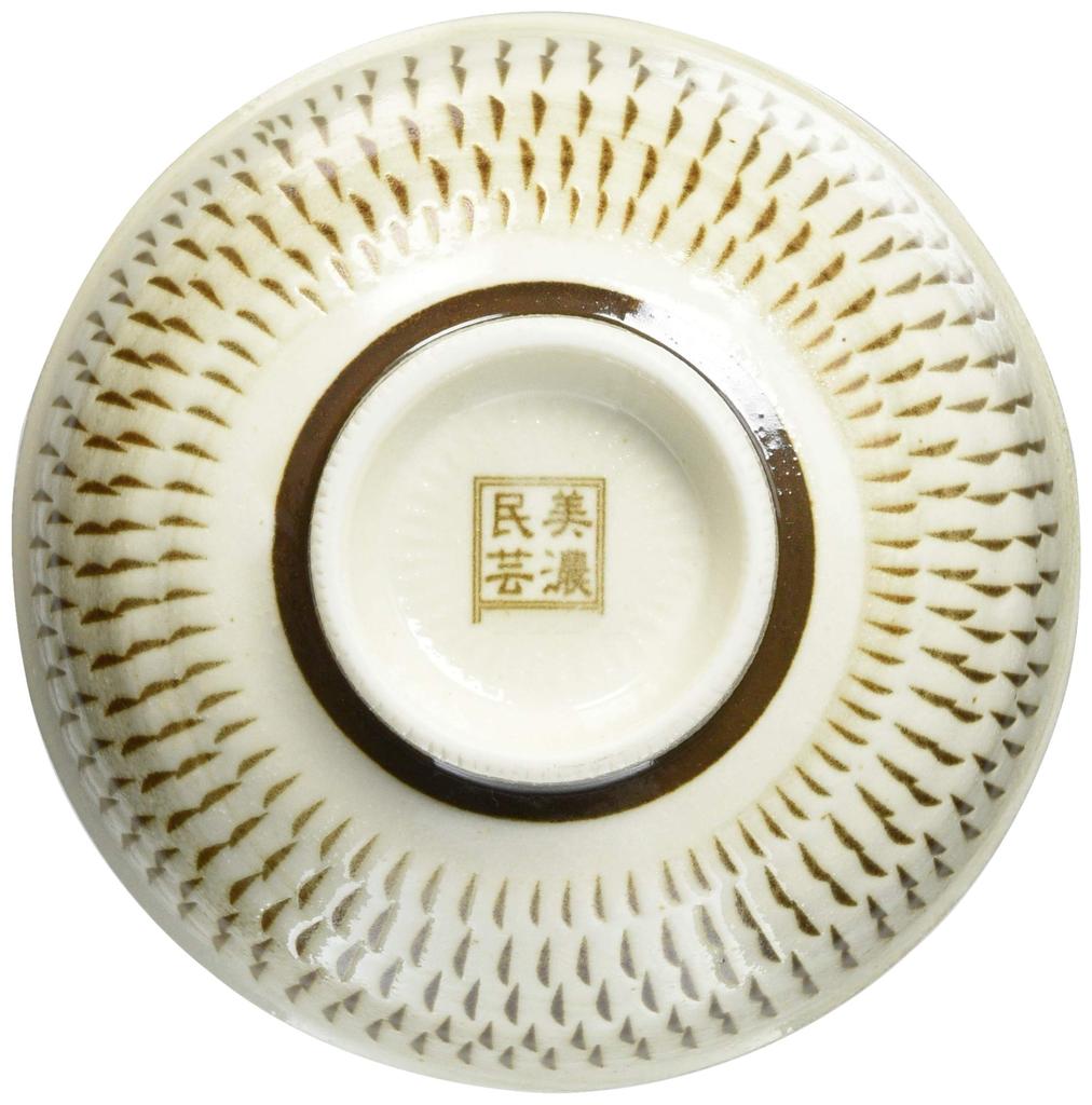 Mino ware Miska na čaj lidového umění Mino 132-1028