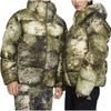 Nike Pattern Print Zip-Up Hooded Jacket Unisex Outerwear Oil-Green FB8122-386