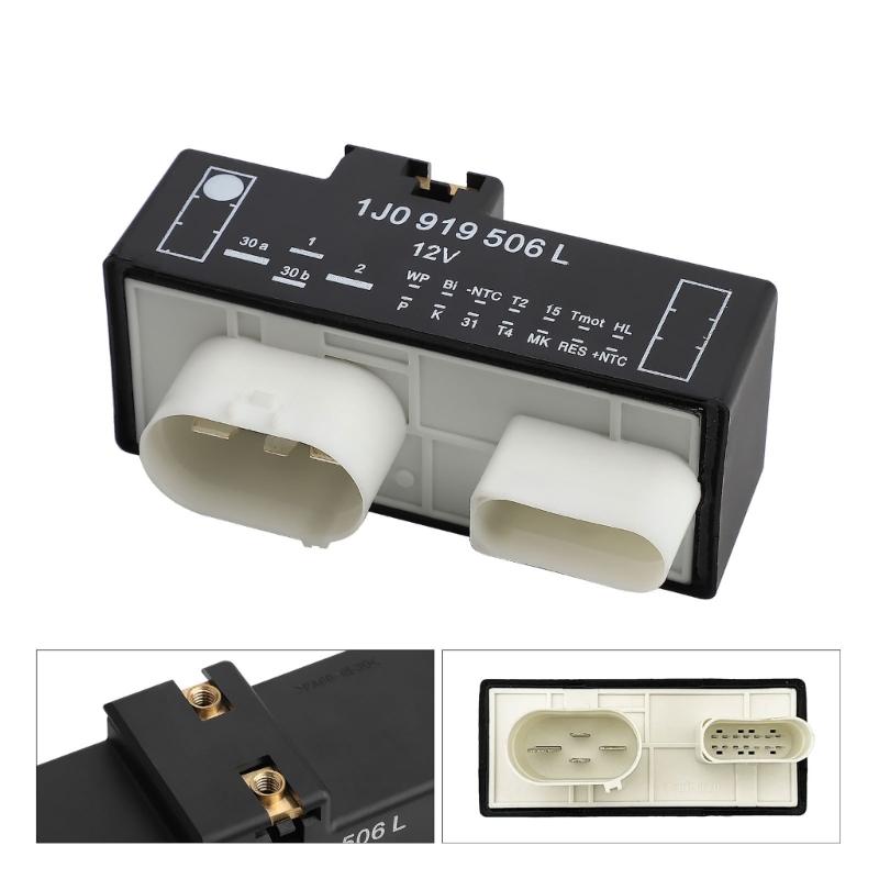 Radiator Fan Control Module/Engine Cooling Fan Control Module Unit Fit for Golf 2008-2014 1J0919506L Radiator Fan Relays