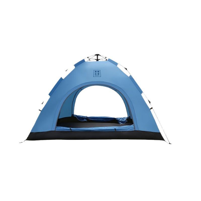 Meiho Outdoor Fully Automatic Sunshade Camping Tent - Blue 3-4 People