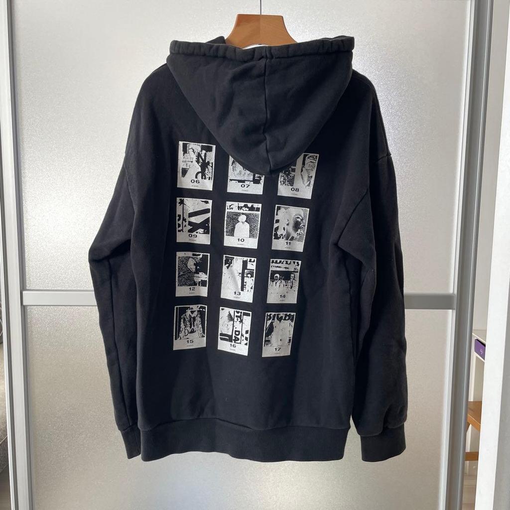 [USED] NONA9ON×BIGBANG visual print hoodie