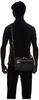 Ultima Tokyo Men's Silvio Shoulder Bag, Cotton Canvas and Leather, Black, Free Size (59639)