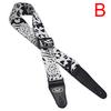 Adjustable Printing Classic Folk Electric Bass Guitar Strap Guitar Belt