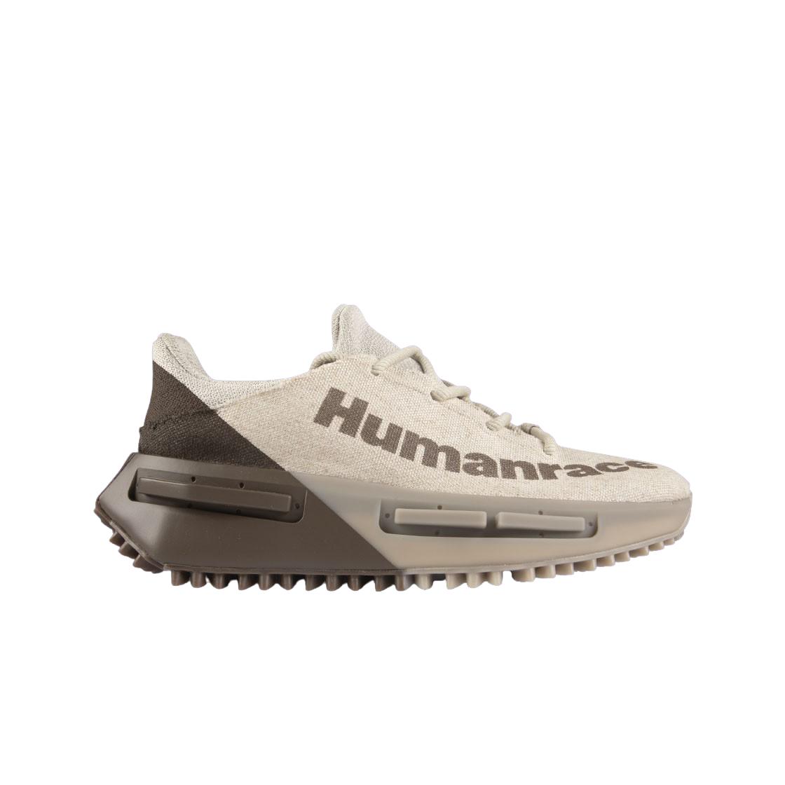 

Мужские кроссовки Adidas x Pharrell Williams Humanrace NMD S1 Mahbs Alumina Light Brown ID7413