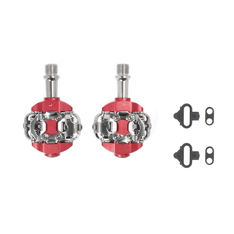 Aluminum Alloy Self-Locking Mountain Bike Pedals for Shimano SPD Cleat System