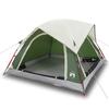 VidaXL Tente de camping de cabine 4 personnes vert imperméable 4009452