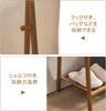 VECELO Clothes Rack with Shelf, Slim, 60cm Wide x 32cm Deep x 134cm High, Clothes Rack, Clothing Rack, Coat Rack, Coat Hanger, Stylish, Large Capacity