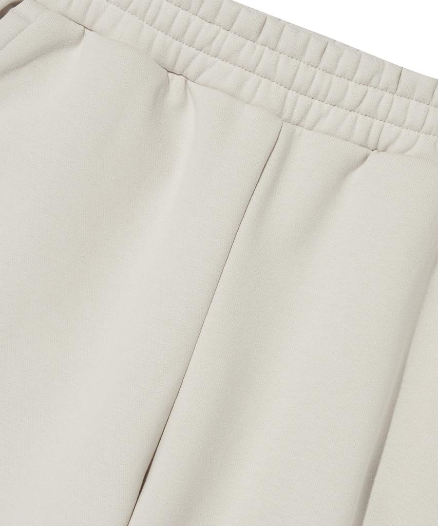 Reebok 2-Way Fleece-Lined Sweatpants - Beige